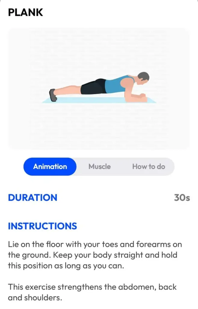 Daily 15 Min. Home Workout for Busy Schedules  Full Body Exercise Names With Images & Videos warm up exercises, plank